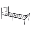 Single Bed Solid 3ft Metal Beds Frame with Large Storage Space Single Bedstead