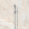 Slider Rail Shower Riser Kit Soap Bar Holder Hose Head Adjustable Set UK