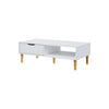 TV Cabinet Vintage TV Stand Console Table TV Unit Centre Table with Storage Cube