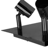 Large Modern Black Chrome 4 Way GU10 Kitchen Ceiling Spot Light Spotlight Lights