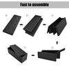 Folding Storage Ottoman Bench Tufted Faux Leather Toy Box Foot Stool Bench Seat