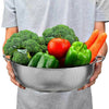 Stainless Steel Mesh Colander Kitchen Bowl Drainer Vegetable Sieve S M LXL