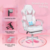 Pink Racing Gaming Chair Massage Ergonomic Computer Desk Recliner with Footrest