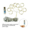 300 LED Curtain Fairy Lights USB String Hanging Wall Lights Wedding Party Remote