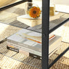 Industrial Style Side Table End Small Cabinet Vintage Bedside Unit Nightstand