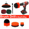 12X Scrub Brush Drill Attachment Kit Power Scrubber Cleaning Brushes Grout Tile