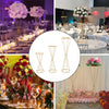 50-100cm Metal Flower Rack Column Vase Stand Display Plinths Wedding Centrepiece