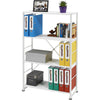 Bookcase with 4 Shelves Storage Furniture for Home Office - Piranha Ballan PC12s
