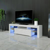 Modern High Gloss TV Unit Cabinet Stand Sideboard Entertainment Center LED Light
