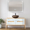 Digital LED Bathroom Mirror Demister Touch IP44 Make Up Mirror w/Anti-Fog 80*60