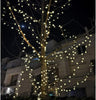 100-20LED SOLAR POWERED RETRO BULB STRING LIGHT GARDEN OUTDOOR FAIRY SUMMER LAMP