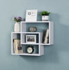 Lokken Multi Compartment Display Wall Floating Shelf Wall Decor Home Decor Grey