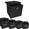 Foldable Storage Square Collapsible Boxes Folding Cubes Toy Books Office Clothes