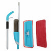 700ml Floor Mop With Spray Plus 2 Reusable Microfibre Pads Cleaner Water Kitchen