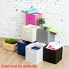 1/4/8x Foldable Storage Canvas Collapsible Box Clothes Toy Organizer Fabric Cube