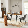 Industrial Dining Table Vintage Retro Furniture Rustic Metal Kitchen Breakfast