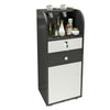 Bedside Table Drawer Cabinet Bedroom Furniture Nightstand Salon Storage Shelf