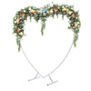 210cm(6.89ft) Heart Shaped Wedding Metal Balloon Arch Stand Frame Display Kit UK