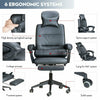 Luxury Massage Computer Office Desk Gaming Chair Swivel Recliner W/ Footrest UK