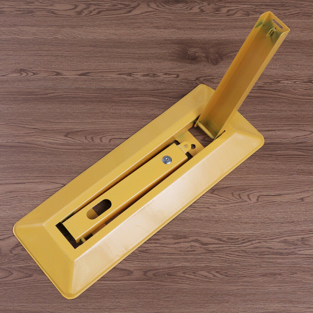 HEAVY DUTY FOLDING AUTO PARKING BARRIER BOLLARD SECURITY CAR PARK POST LOCK SET