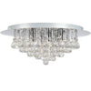 Luxury LED Crystal Droplet Chandelier Elegant Ceiling Wall Light Decor Lights UK