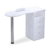 Professional Manicure Table Nail Station Art Beauty Salon Desk 3 Drawers Storage