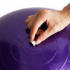 65 CM GYM YOGA BALL EXERCISE SWISS FITNESS PREGNANCY BIRTHING ANTI BURST + PUMP