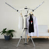 ROTARY AIRER 3 ARM CLOTHES GARDEN WASHING LINE DRYER 40M FOLDING OUTDOOR DRY