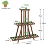 98cm Tall Indoor Plant Flower Display Stand Pot Shelf Storage Rack 9 Pots Holder
