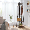 Home Hotel Garment Rack Luxury Clothes Rail Hall Entryway Coat Stand Furniture