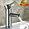 Mixer Tap Brass Faucet Waterfall Designer Bathroom Taps Basin Bath Mixer Filler
