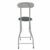 NEW! Black Padded Folding High Chair Breakfast Kitchen Bar Stool Seat