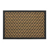 JVL Natural Coir & Rubber Indoor or Outdoor Non-Slip Door Mat