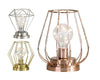 Battery Operated LED Desk Lamp Industrial Retro LightUp Bedside Lantern Home Han