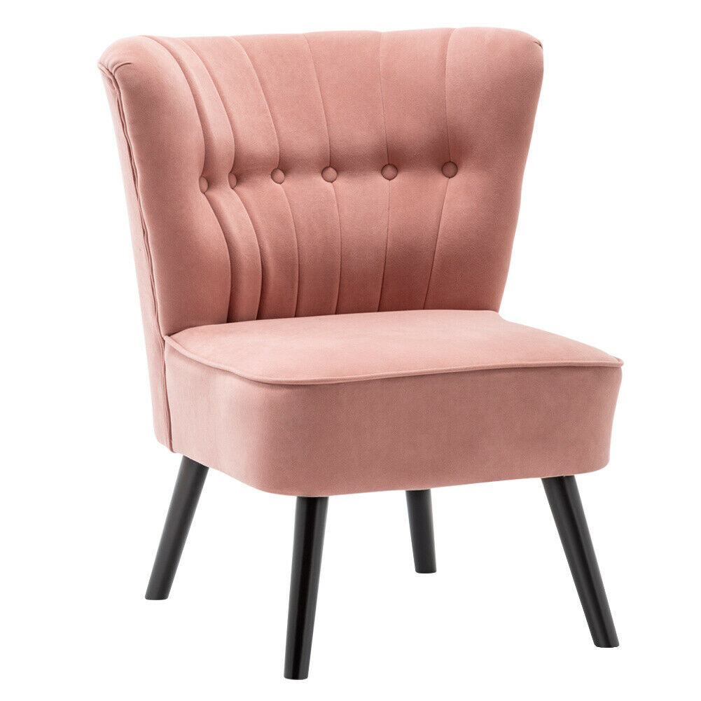 Scallop Shell Chair Scallop Shell Button Back Armchair Occasional Lounge Single Sofa Chair ...
