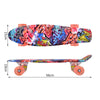 Mini Cruiser Skateboard 22 inch w/LED Light Up PU Wheels Adult Kids Beginners