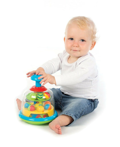 Baby Toddler Spinning Top Balls Popping Pals Activity Toy Gift