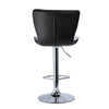 2X Adjustable Faux Leather Bar Stools Breakfast Bar Chairs Kitchen Stools Swivel