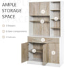 Kitchen Buffet Hutch Multi Storage Cupboard Cabinet Server Sideboard w/ Drawers