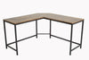 L-Shape Computer Desk Office Workstation Corner Study Desk Industrial Style desk
