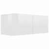 Modern Small TV Unit Cabinet Stand Coffee Table 2 doors coffee table tv stereo