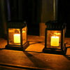 LED Solar Powered Hanging Lantern Lights Waterproof Outdoor Garden Table Lamp UK