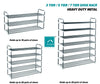 KNIGHT 3 / 5 /7 Tier Heavy Duty Metal Shoe Rack,Quick Assembly No Tools Required