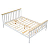 4FT6 Standard Double Bed Frame Solid Wooden Pine Fits Double Mattress 190x135 cm