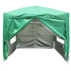 2.5x2.5m Pop Up Gazebo Marquee Outdoor Garden Party Tent Canopy 4 Side Panels