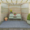 Large Outdoor Rugs Modern Colourful Garden Summer Mat Rain Resistant Area Runner