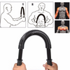 Power Twister Flexible Stretch Spring Bendy Bar Gym Exercise 30 40 50 60 kg PT