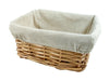 Storage Wicker Willow Baskets Natural Lining Make your own Gift Hamper