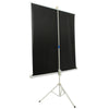 50 Inch Projector Movie Tripod Projection Screen Portable Pull-Up Matte Cinema