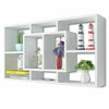 UKING Floating Wall Mounted Storage Display Cabinet Unit 8 Cube Shelves Rack